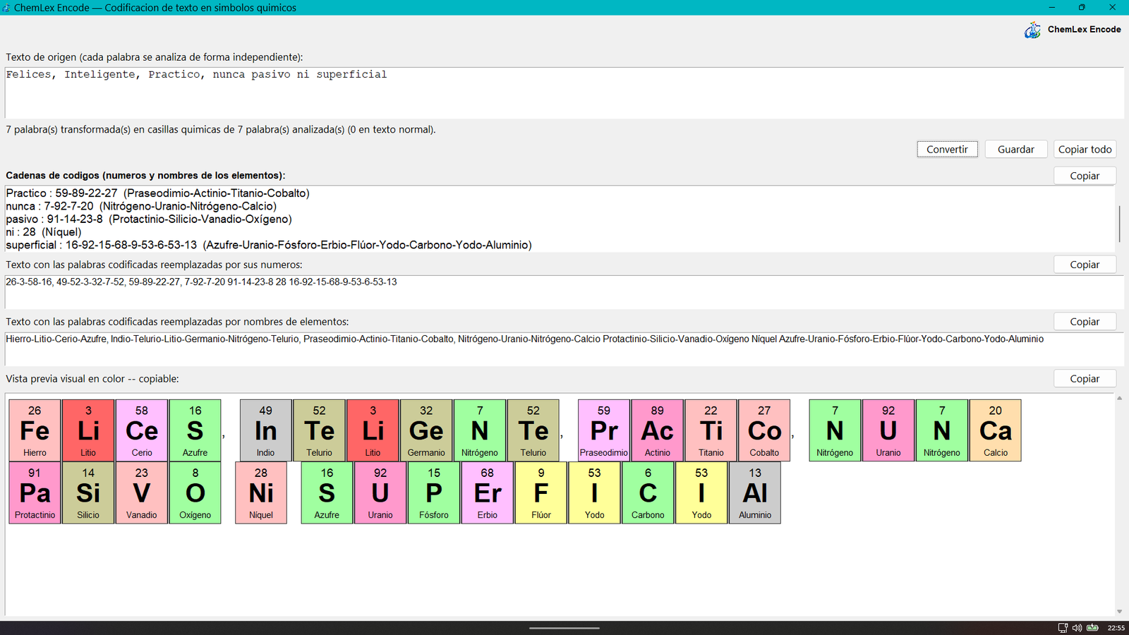 ChemLex Encode — Esto no es una maqueta. Es ChemLex.